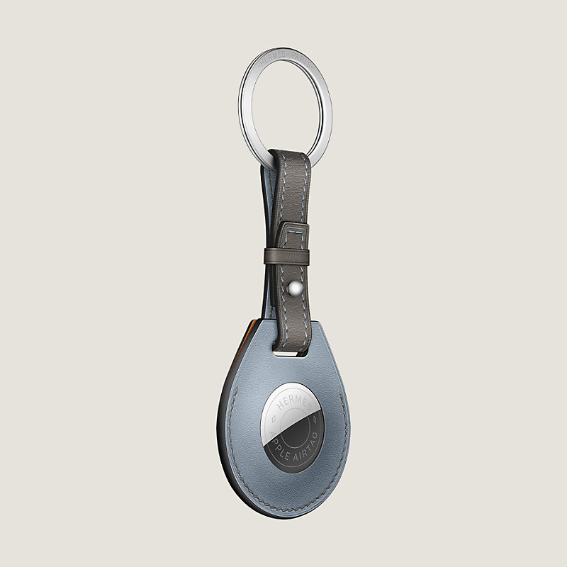 Apple AirTag Hermès bicolor key ring